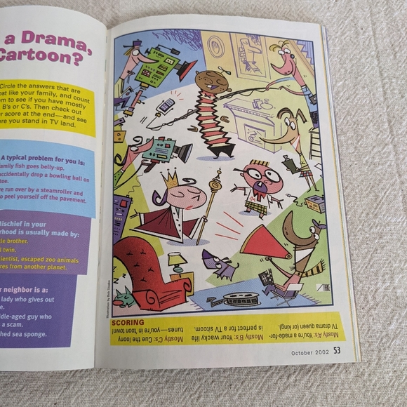 Disney Adventures Magazine 2002 Spider-Man Kim Possible SpongeBob - Picture 5 of 11